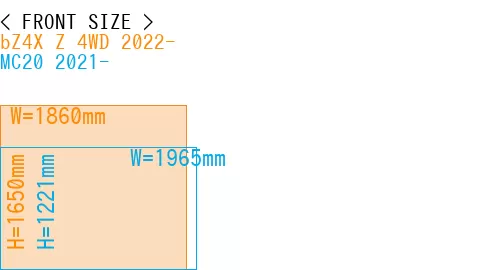 #bZ4X Z 4WD 2022- + MC20 2021-